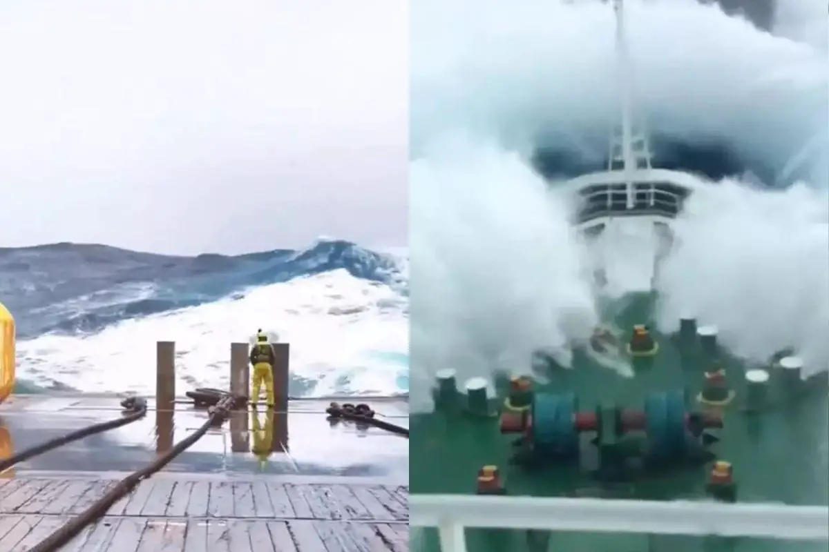 People Are Freaking Out Over These Terrifying Images of The North Sea